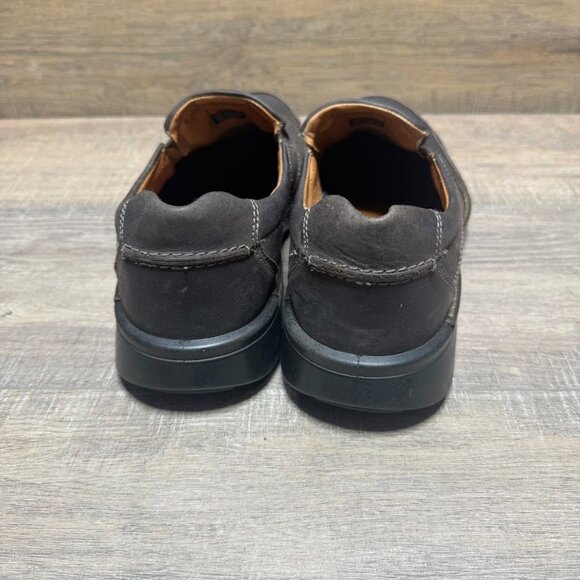 Ecco Fusion Brown Leather Loafers Men's Size EU 46 - Picture 3 of 6